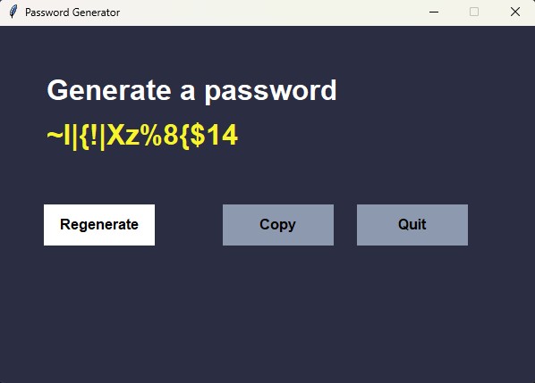 Password-Generator